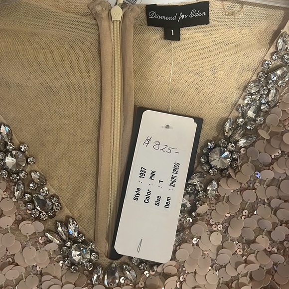 Sequin mini dress- new with tags - Picture 8 of 8